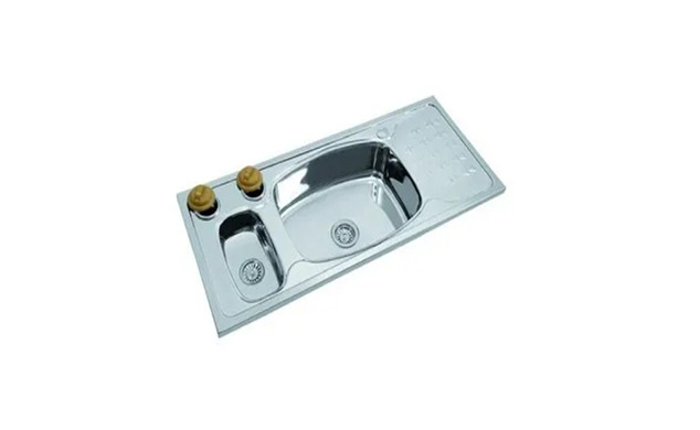 SS-Kitchen Sink Double Bowl Tray